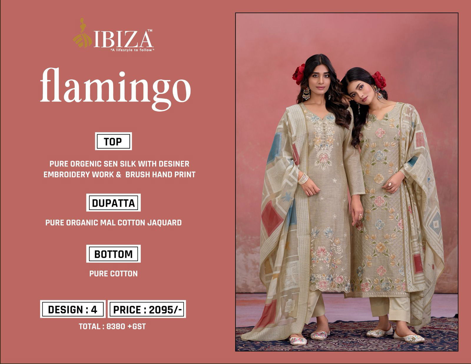 Flamingo by Ibiza Embroidered Fancy Salwar Kameez Collection